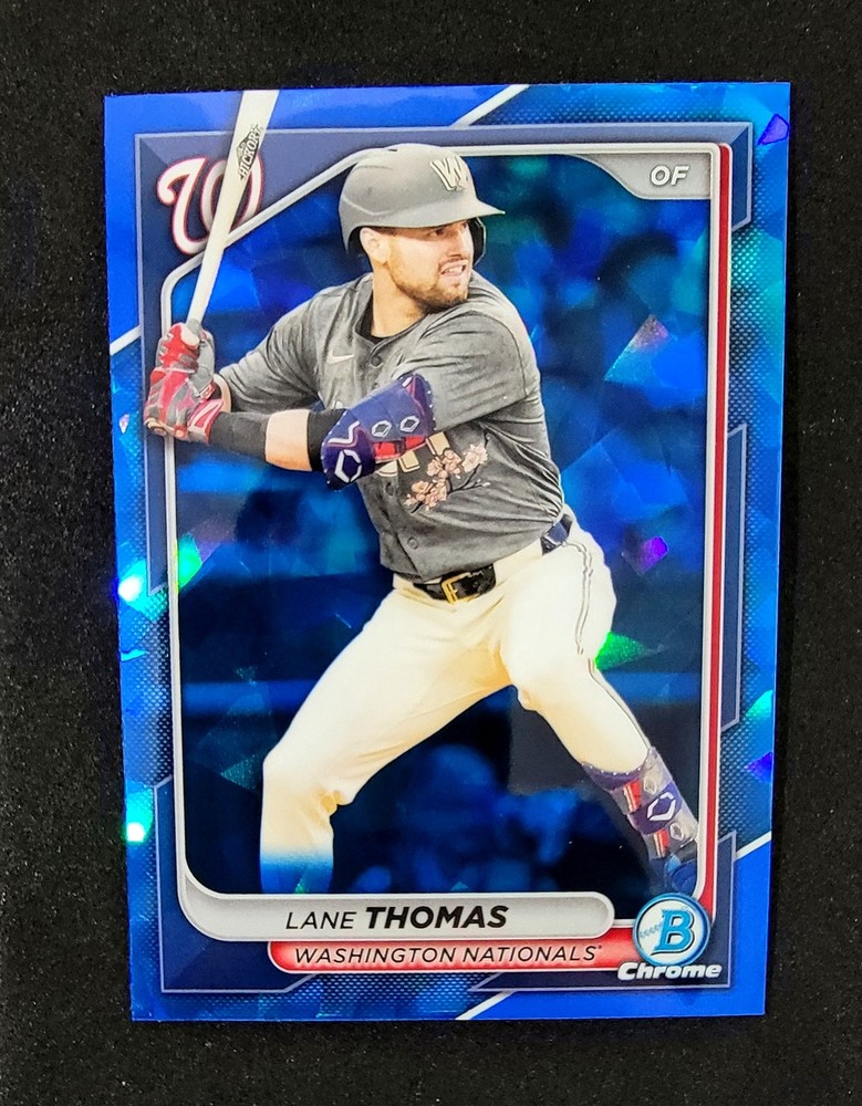 2024 Bowman Chrome Sapphire #75 Lane Thomas