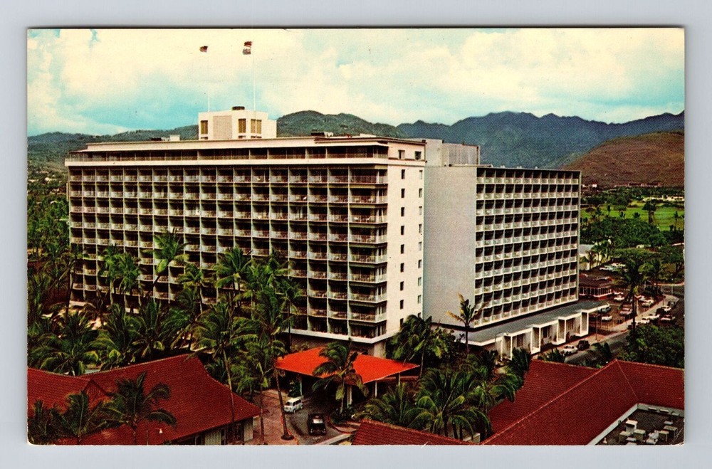 Waikiki HI-Hawaii, Princess Kaiulani Hotel, c1969 Vintage Postcard