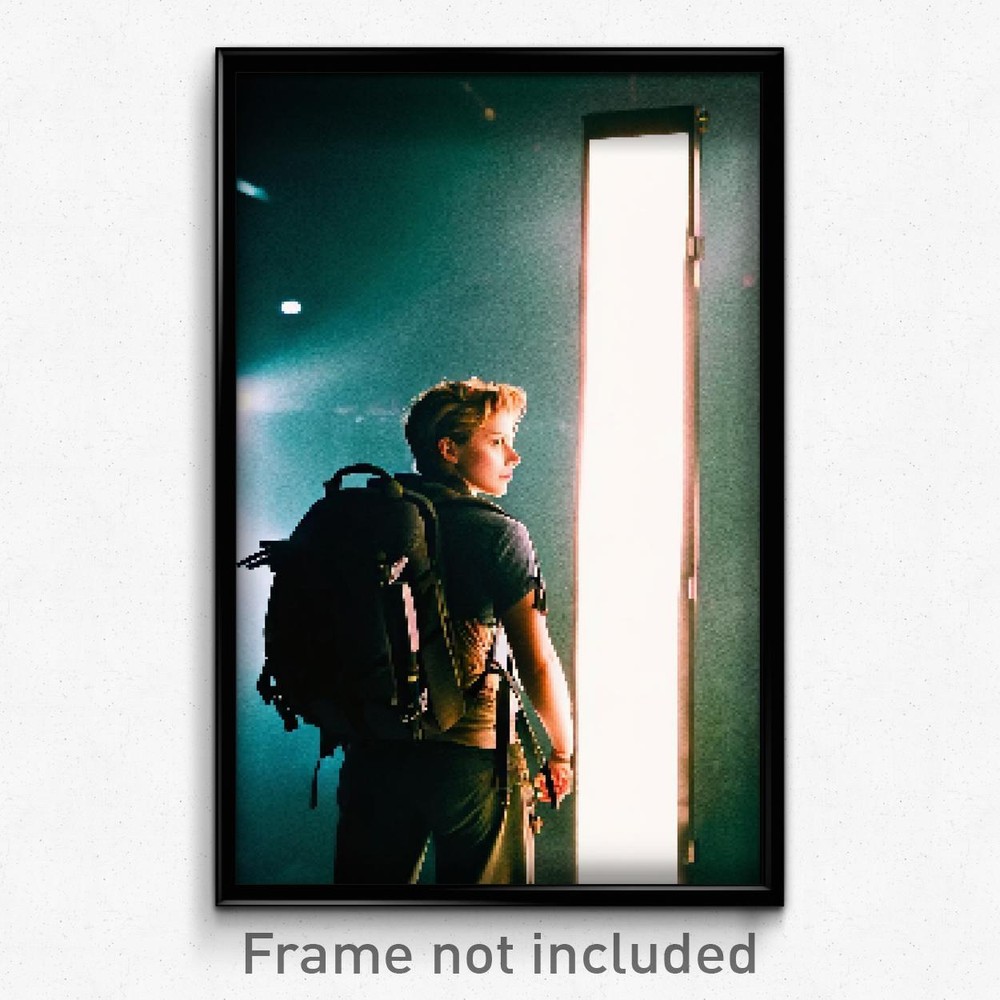 Pixel Art Poster - Sharp Backpack (8 Bit Psychedelic Trippy Video Game Print)