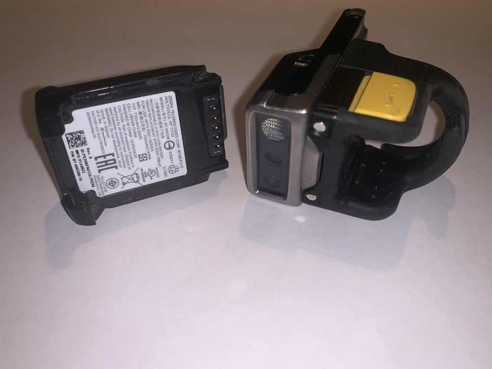 Zebra RS5100 Ring ScannerBluetooth Used w/Battery & Trigger