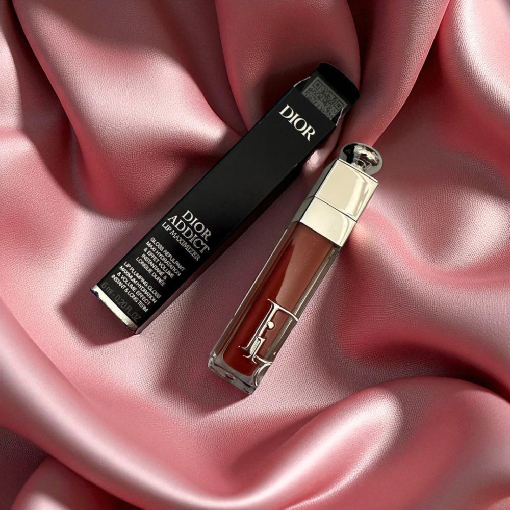 Dior Addict Lip Maximizer Plumping Gloss in Brown