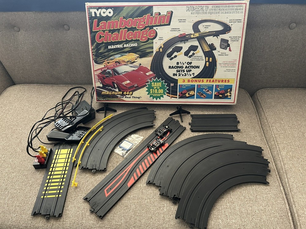 TYCO LAMBORGHINI CHALLENGE Magnum 440 Electric Racing 1992