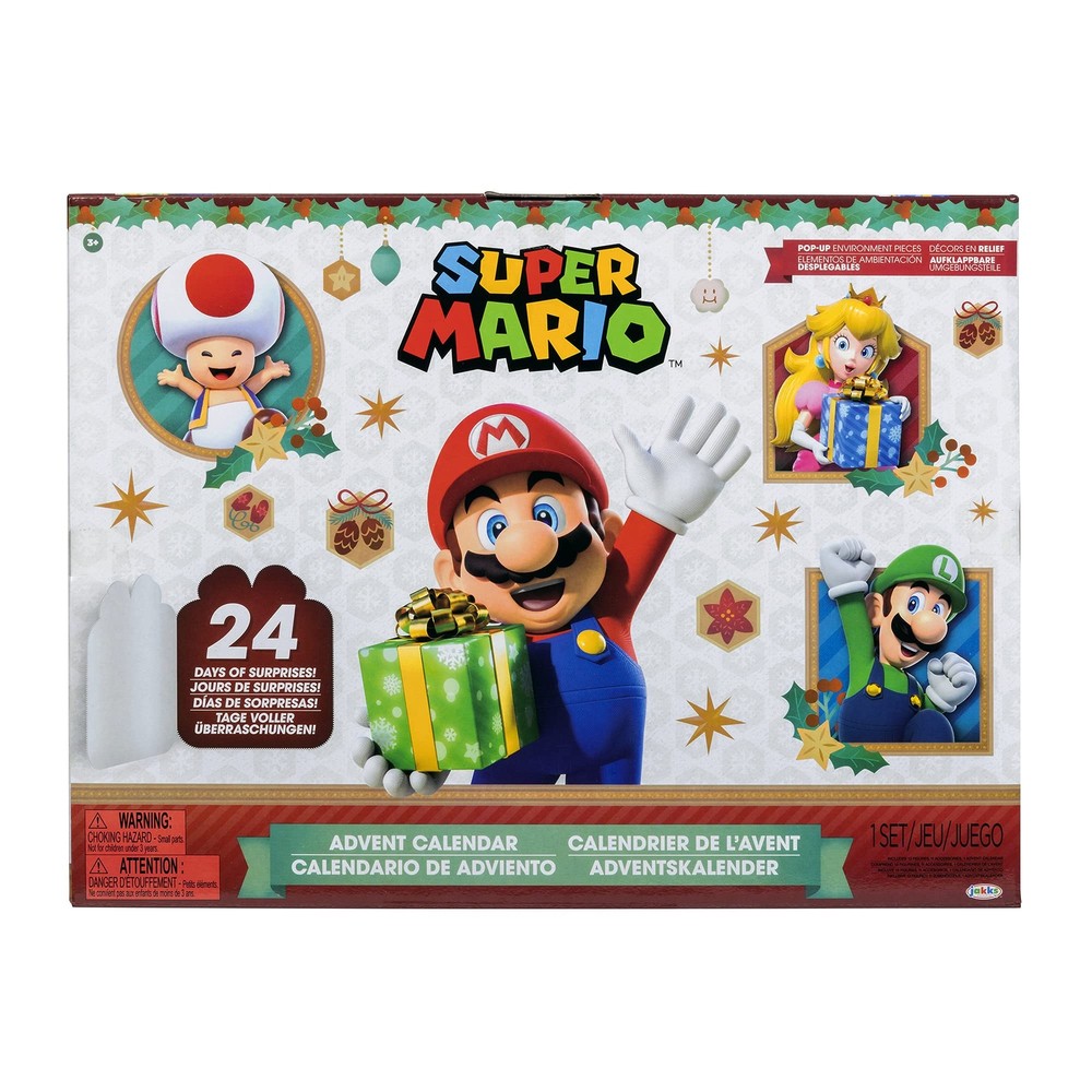 Advent Calendar Limited Christmas Edition! - Never Before Seen Santa Mario