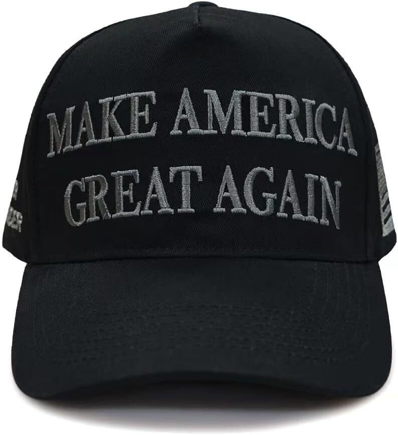 Dark MAGA Hat,Black MAGA Hat 2024 Blackout MAGA Hat Trump Hats Never Surrende...