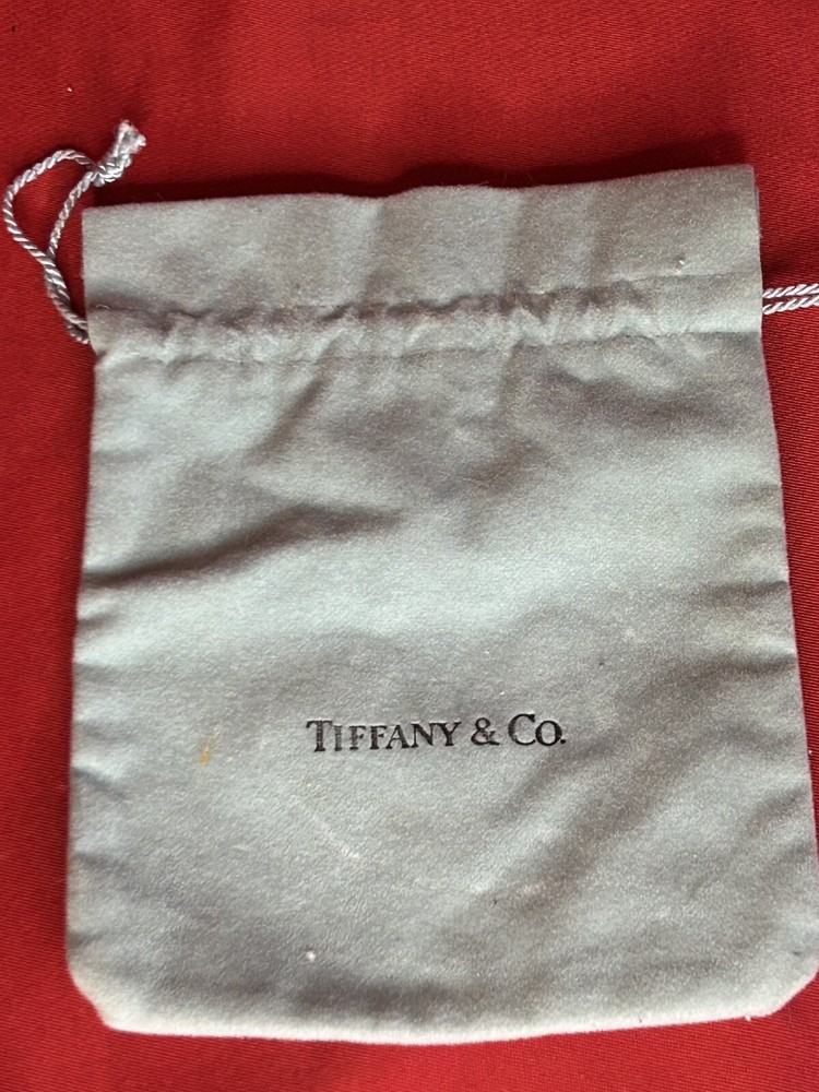 Tiffany & Co. Blue Drawstring Cloth Bag 6.5