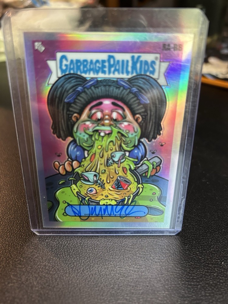 2024 GPK Chrome 7 Garbage Pail Kids Lightning McQueen RA-GA Auto Card