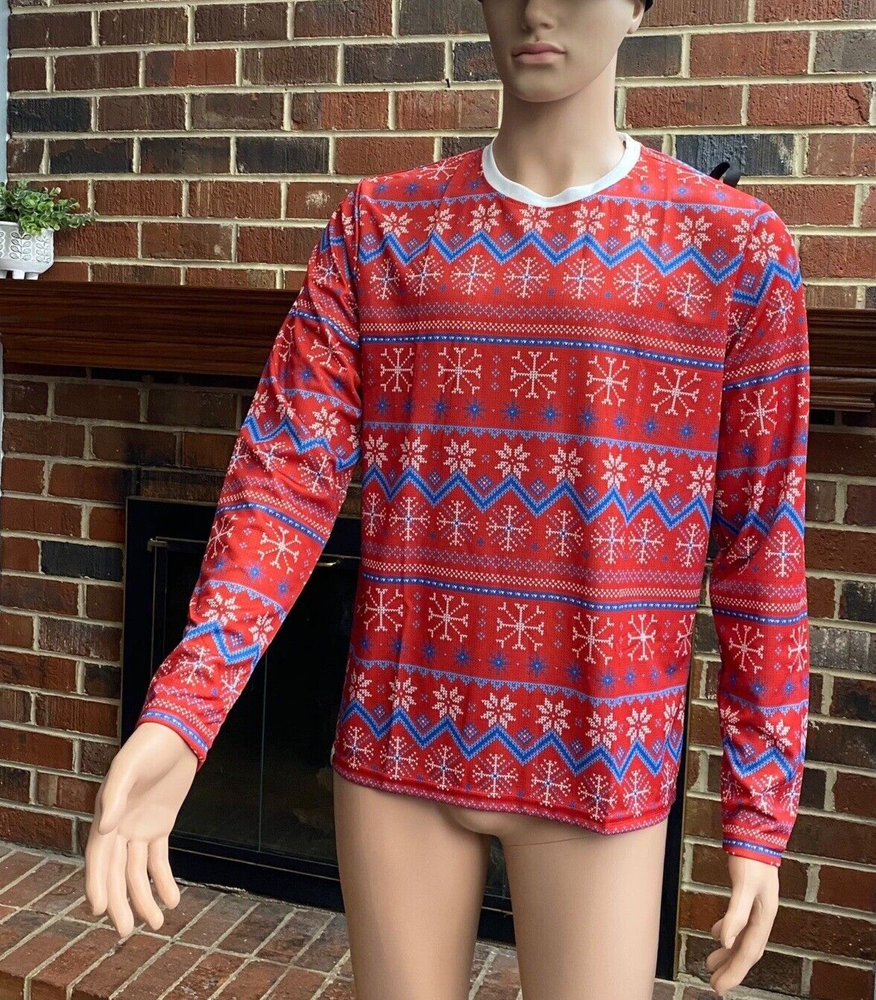 HeadSweats Gear Performance men Tee Size XS EventureFabric Technology Christmas