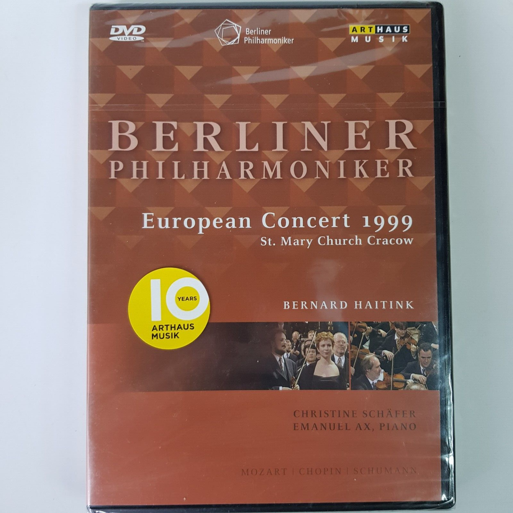 NEW Berliner Philharmonic European Concert 1999 Haitink Mary Classical Music DVD