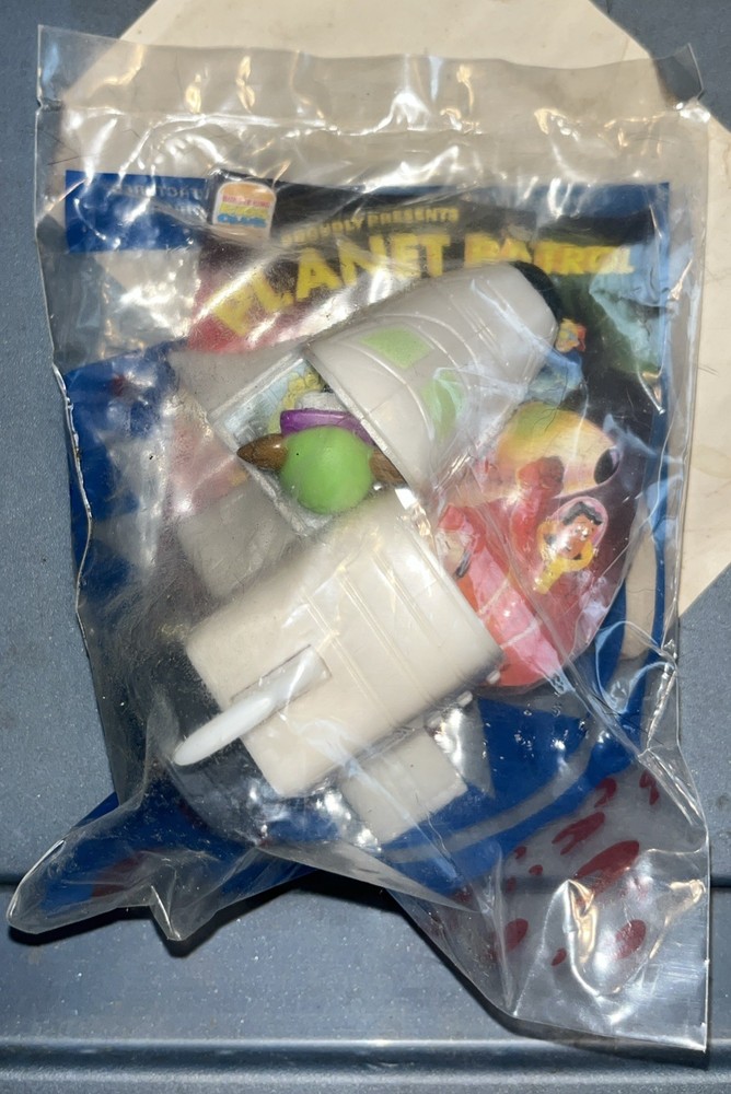 Vintage 1997 Burger King Kids Club Planet Patrol Rocket Toy Meal  