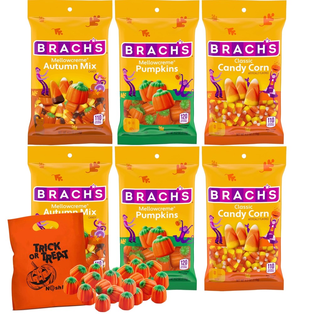 Candy Corn Bulk Variety Pack, 6 Pack Pumpkins, Autumn Mix, Candy Corn Winter ...