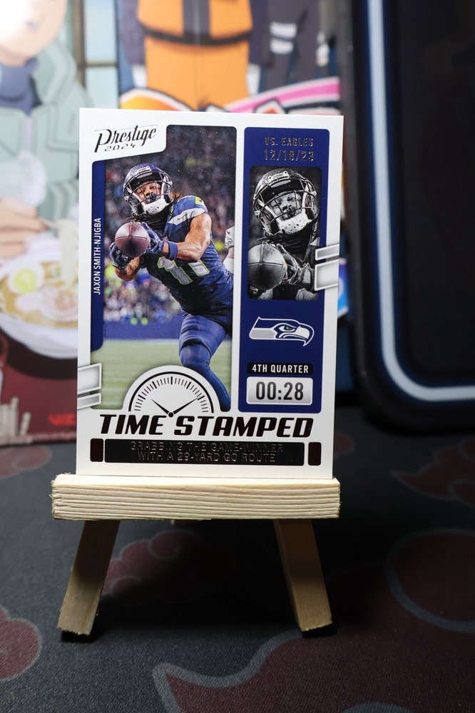 2024 Panini Prestige #TS-JSN Jaxon Smith-Njigba Time Stamped