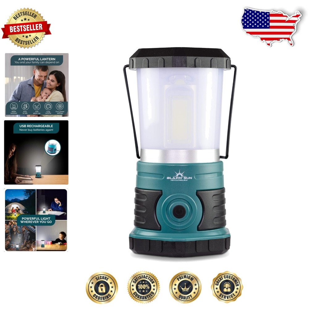 1500 Lumen Rechargeable LED Lantern - Ultimate Emergency & Camping Light