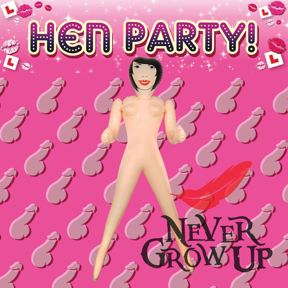 [NGU🪶] *NEW* Inflatable Inoffensive Blow Up Doll FEMALE Hen Do Stag Night Dolls