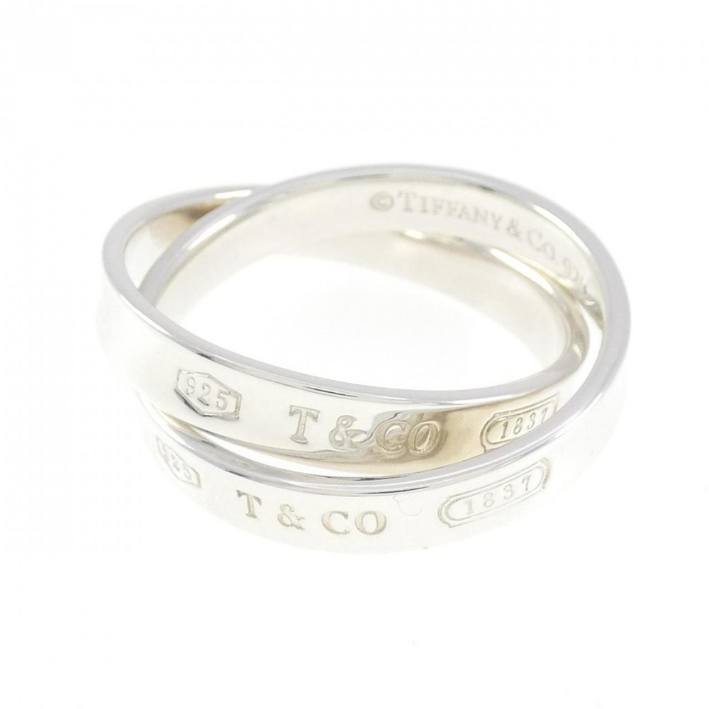 Authentic Tiffany 1837 Interlocking Circle Ring  #260-007-212-7568