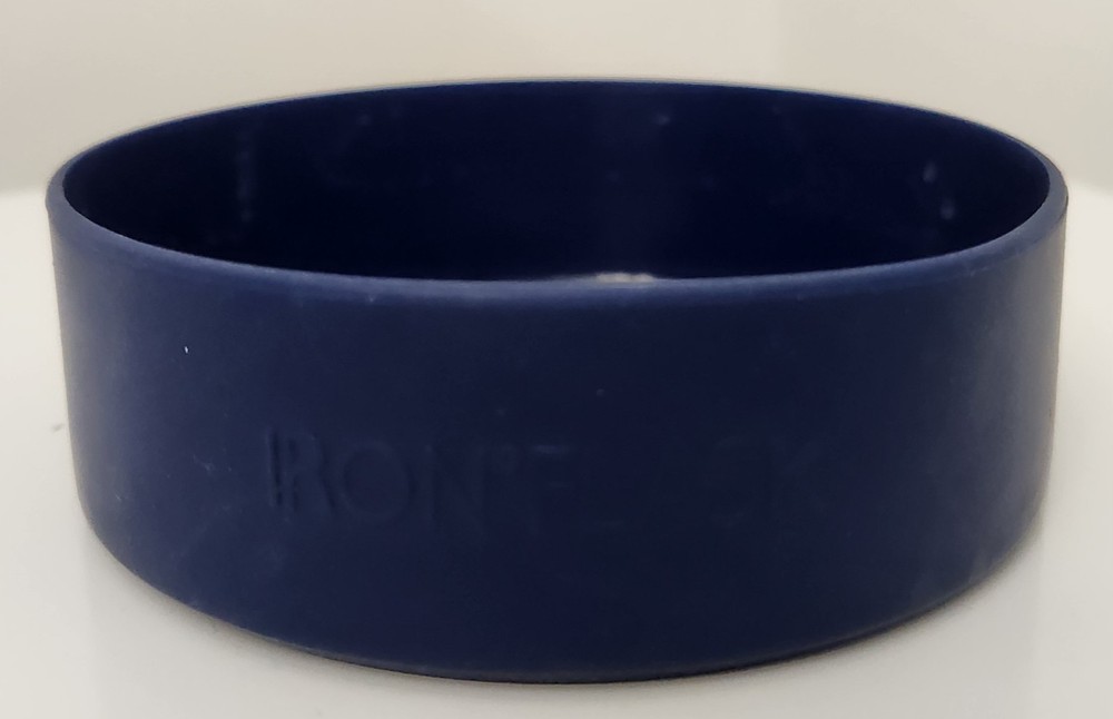 Iron Flask Silicone Protective Boot fits 32/40 oz Bottles Bottom Navy Blue