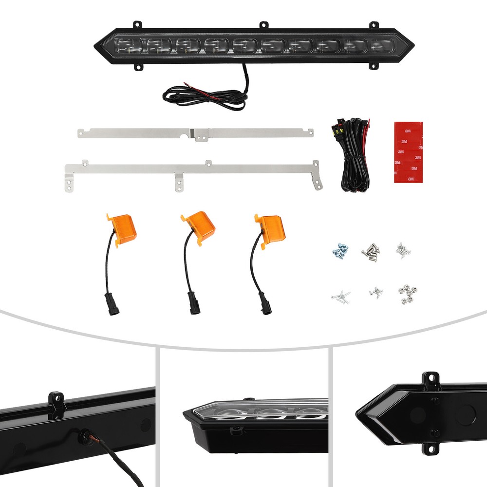 LED Grille Light Set Grille Lamps fit for 2022-2023 Toyota Tundra PRO US