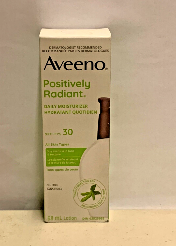 Aveeno Radiant Daily Moisturizer 68ml SPF 30 Exp 11/2025