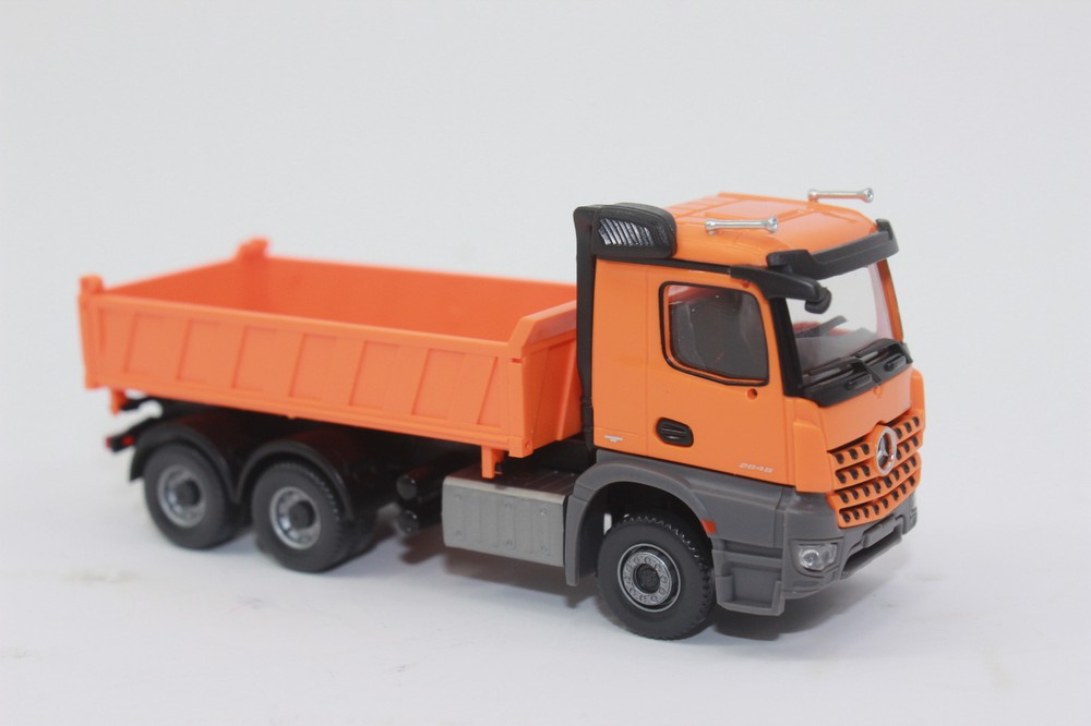 Wiking 067848 Three-Way MB Arocs Communal Orange H0 1:87 New+Boxed