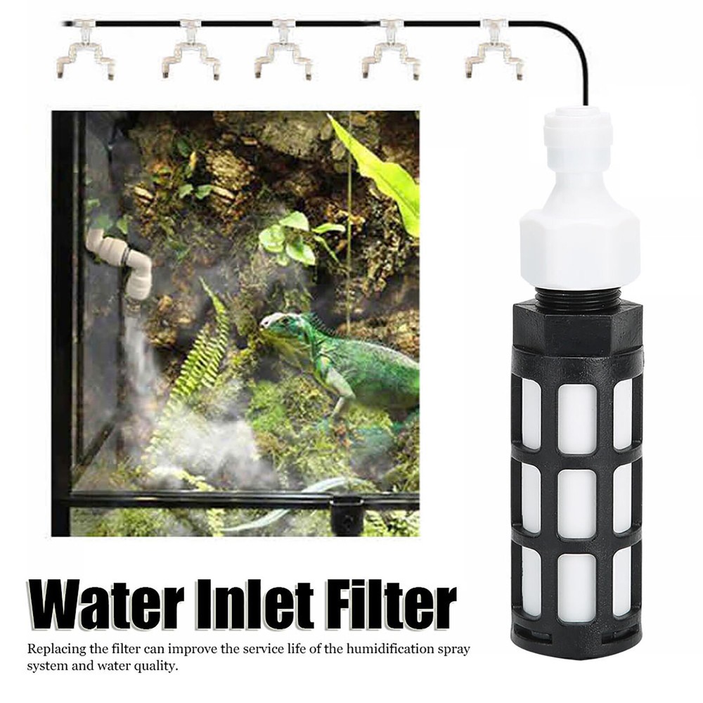Portable Self-Priming Water Inlet Filter Replacement for Sprayer Misting System