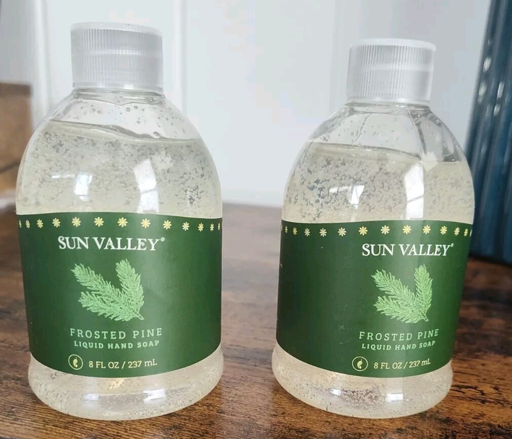 Melaluca Sun Valley Frosted Pine Liquid Hand Soap 2 Pack Holiday Limited Time-image