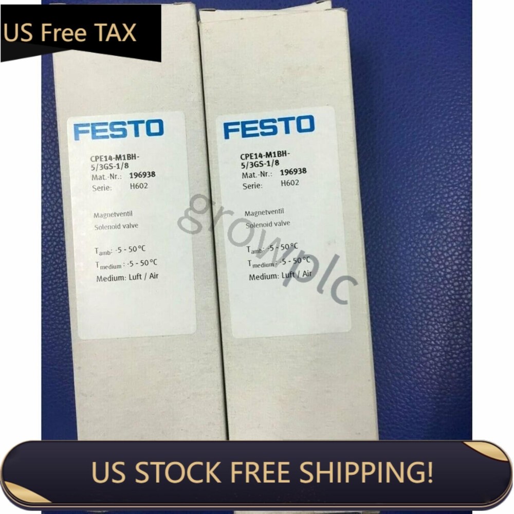 US FREE TAX new festo CPE14-M1BH-5/3GS-1/8 196938  CPE14-M1BH-5/3GS-1/8