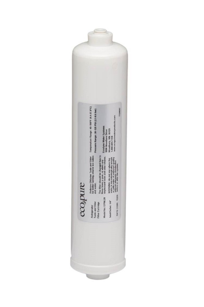 EPINL40 Universal Deluxe In-Line Refrigerator Water and Icemaker Filter