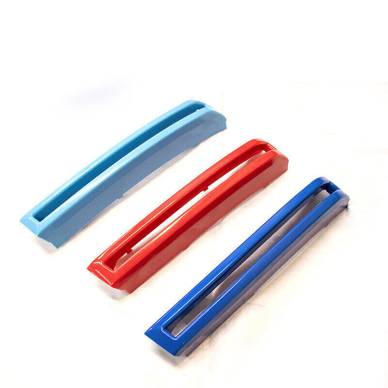 ABS Plastic Left Triple Colour Front Center Grille Trim For 16-19 Volvo XC90