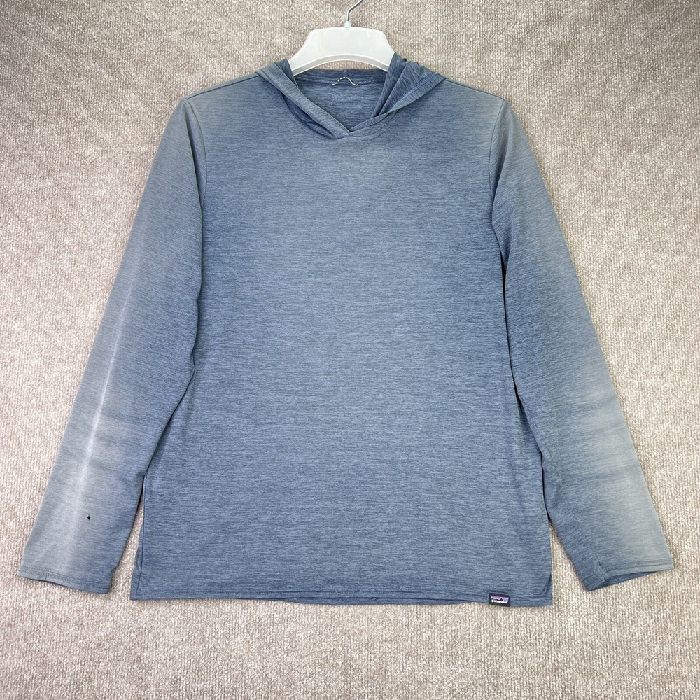 Patagonia Mens Medium Gray Capilene Cool Daily Hoodie 45310