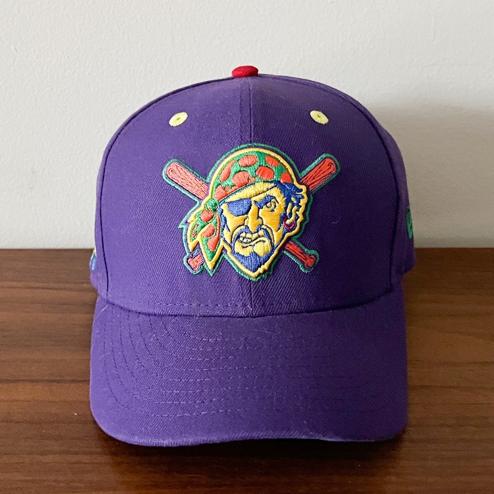 Pittsburgh Pirates New Era Fitted Hat Cooperstown Collection Retro Size 7 1/4
