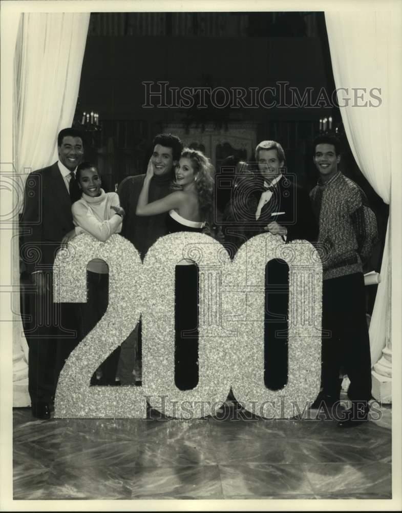 1990 Press Photo Cast members of NBC's newest daytime drama 