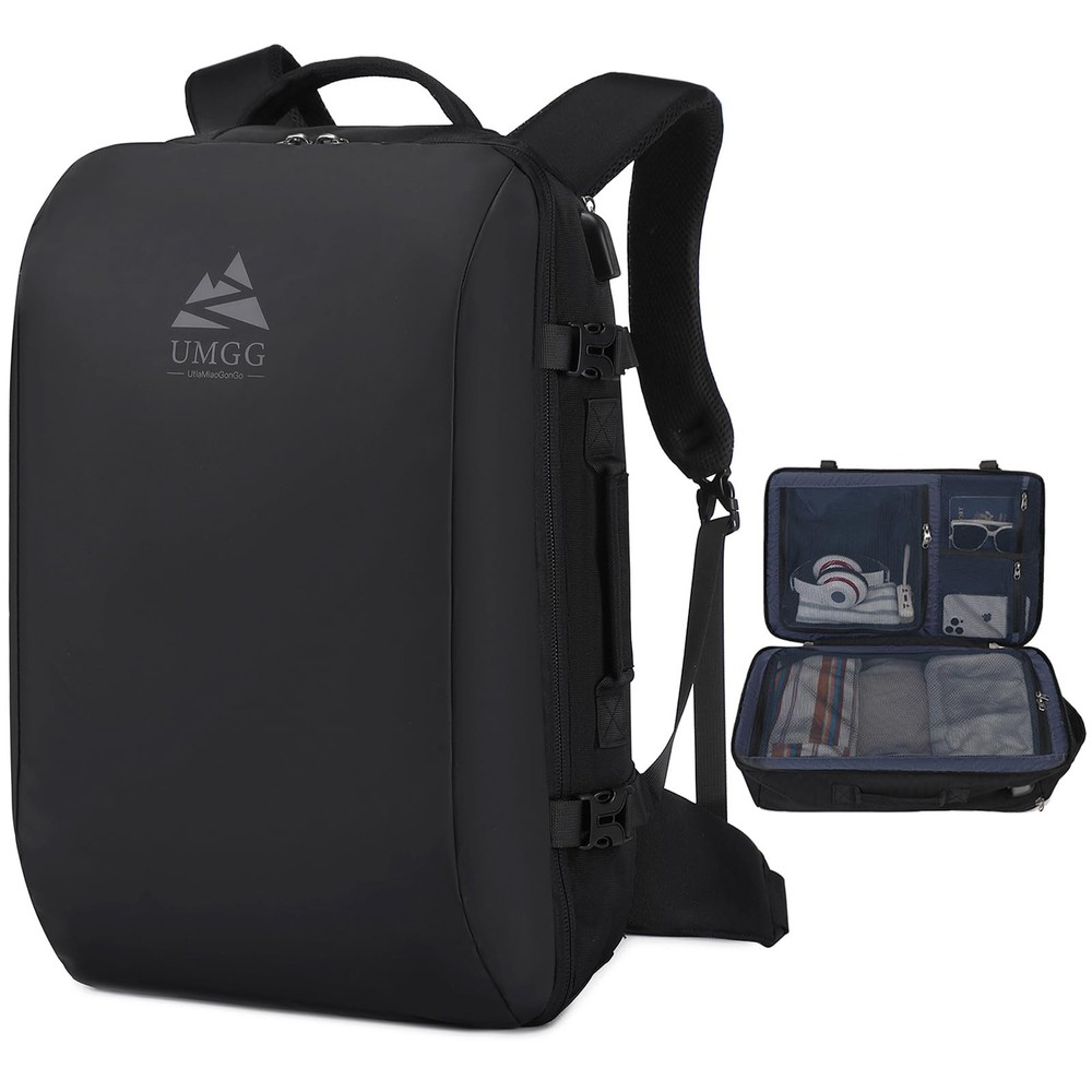 UMGG Travel Backpack for Men 40L, TSA Flight Approved Carry On Backpack with ...