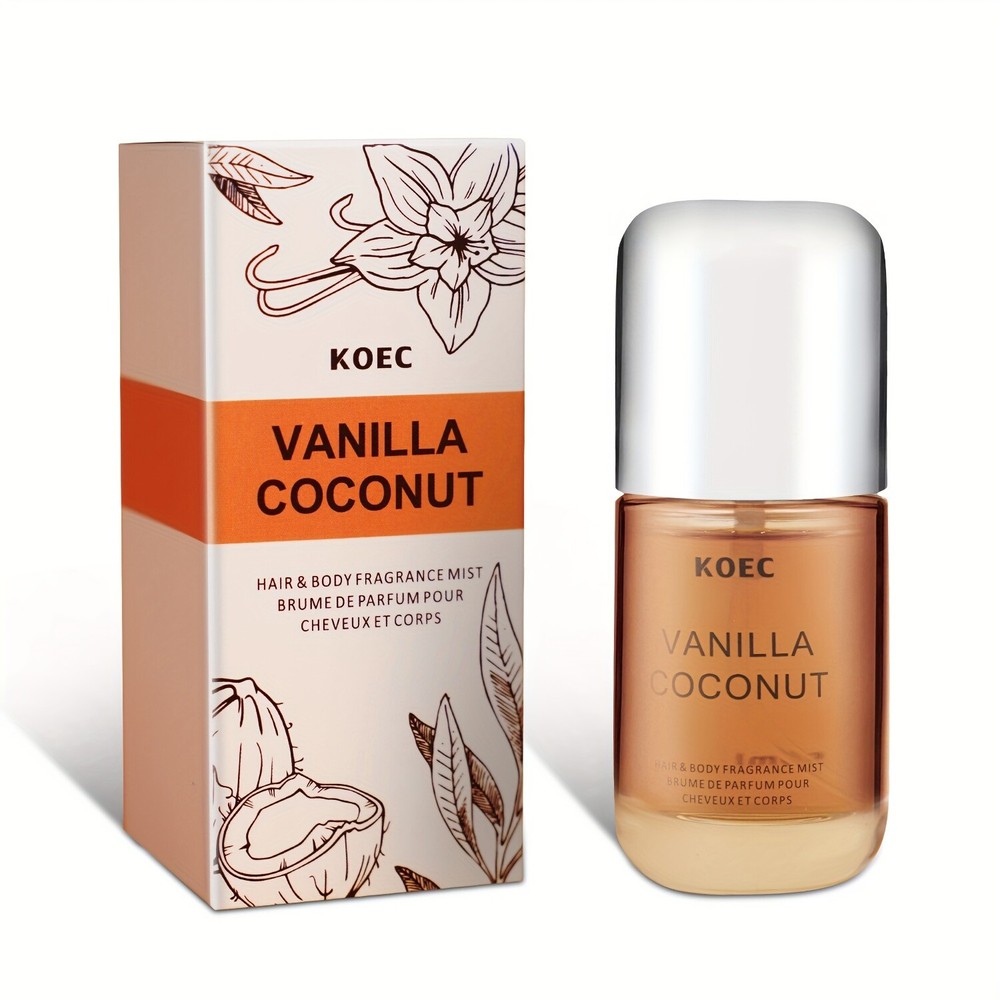 Vanilla Coconut Hair and Body Perfume Spray The perfect gift for any occasion!