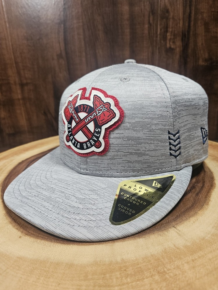 Atlanta Braves New Era 59Fifty Low Profile Fitted Cap Size 7 3/8 MLB