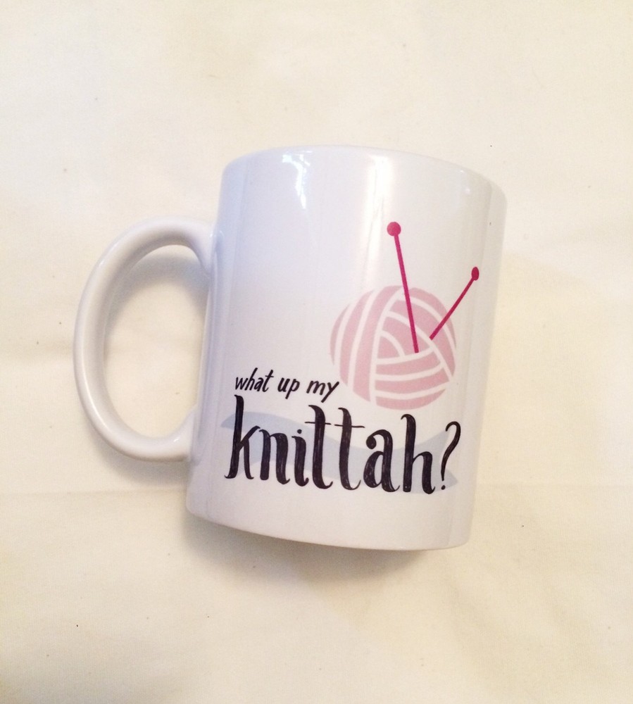 Cozy Knit & Crochet Autumn Coffee Mug for Fall Lovers