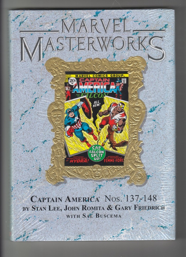 MARVEL MASTERWORKS VOL 178 CAPTAIN AMERICA #137-148 HC NM SEALED OOP LE890