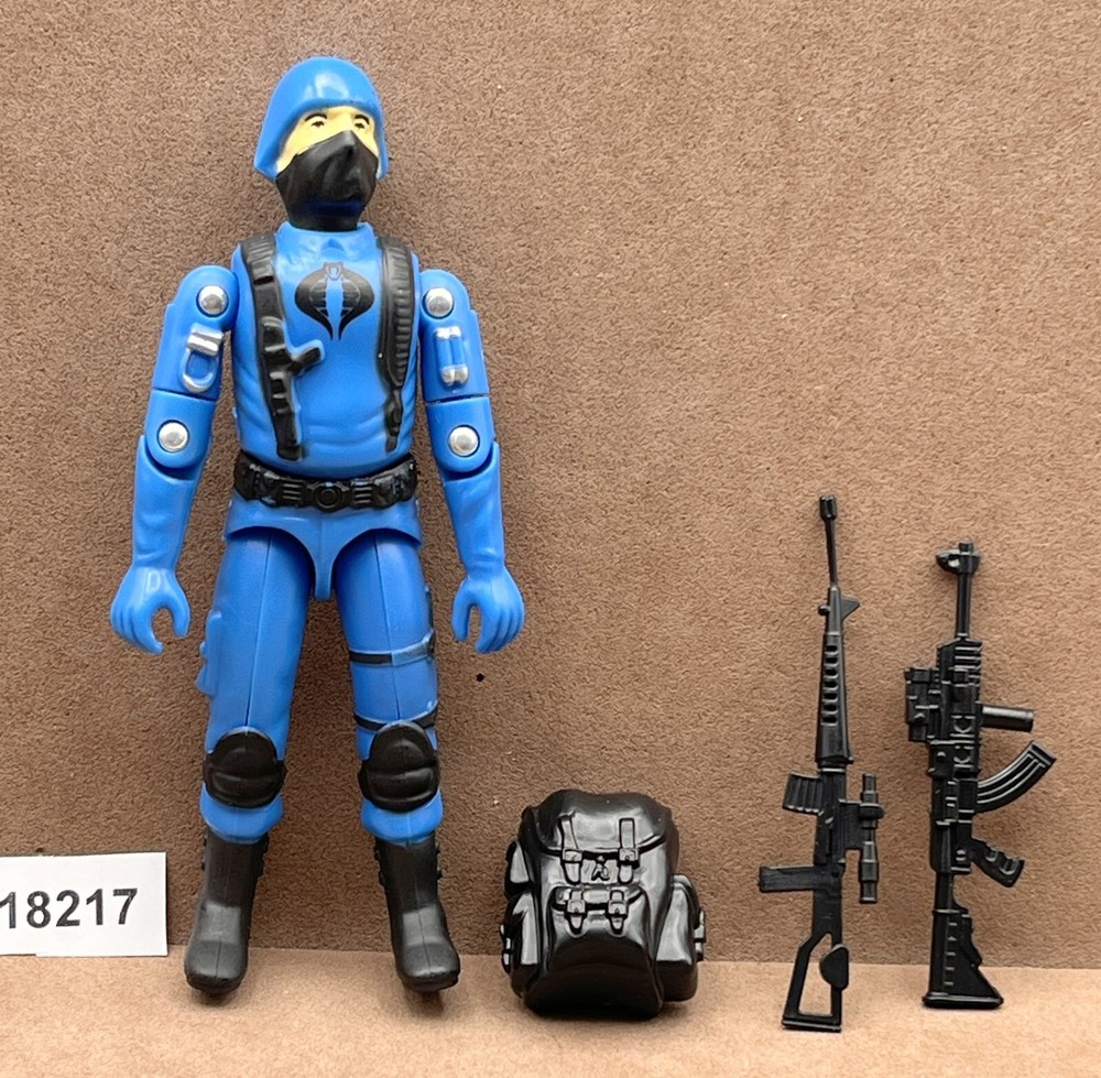 BLACK MAJOR CUSTOM COBRA MARINE SOLDADO ARMY TROOPER G.I. Joe #3