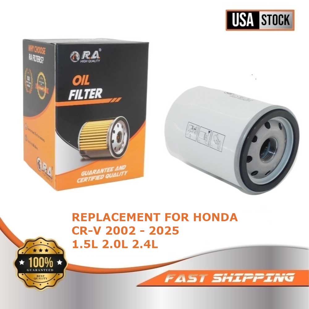 7317 Engine Oil Filter for HONDA CR-V 2002 - 2025 1.5L 2.0L 2.4L EX-L EX LX