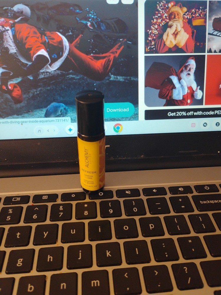 Alchemy Living Lemon Lime Essential Oil Blend 0.34 oz New Aromatherapy