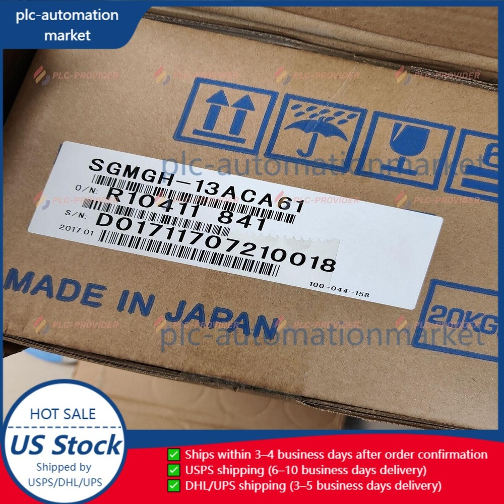 New Sealed Yaskawa SGMGH-13ACA61 Servo Motor Fast Shipping