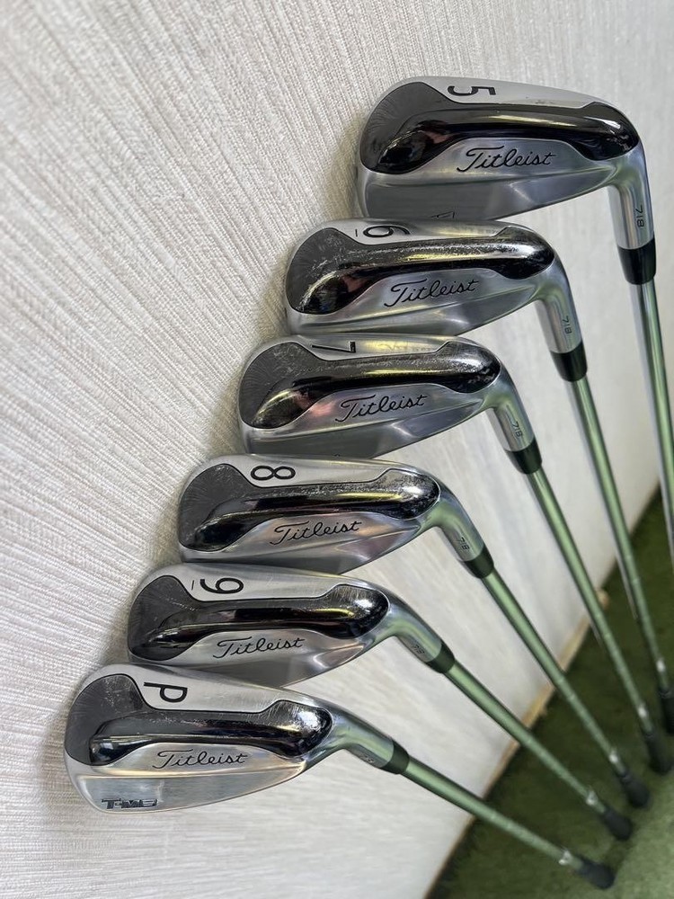 Titleist T-MB 718 Iron Set 5-9+PW DG AMT S200 RH Used Japan