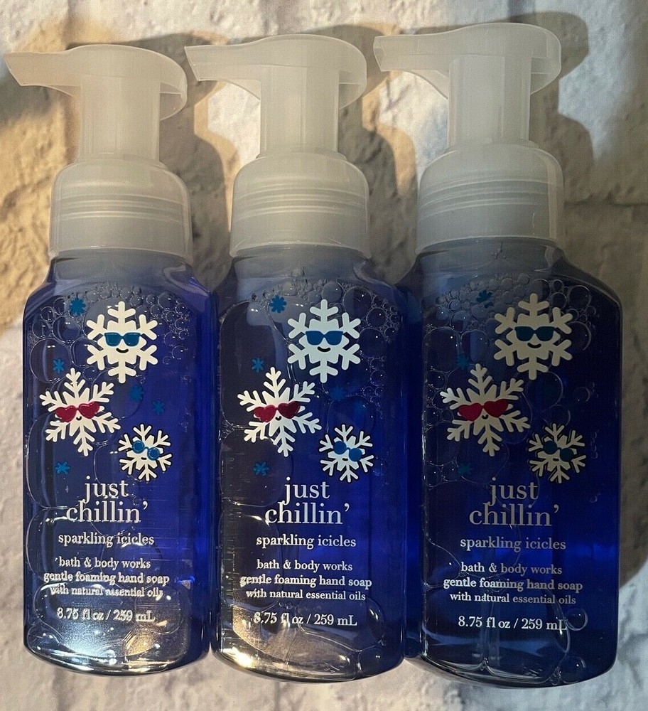 Bath & Body Works Just Chillin Sparkling Foaming Hand Soap 8.75 oz