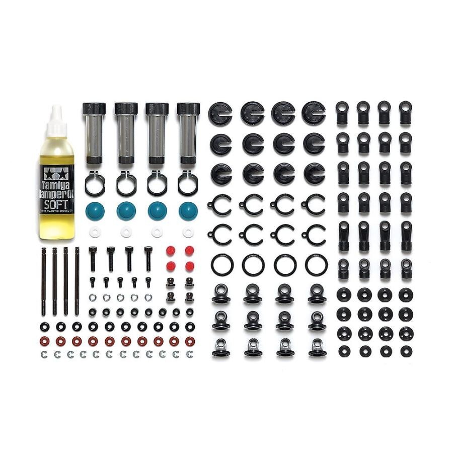 Tamiya CC-02 Aluminum Damper Set 4pcs for RC Cars Part 54991