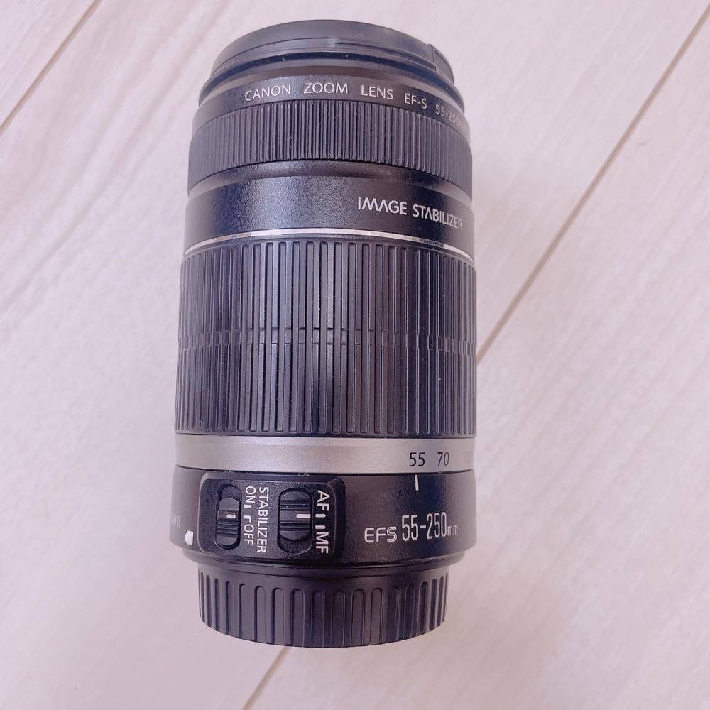 Canon EF-S 55-250mm IS II Telephoto Lens with Image Stabilizer - Used Condition