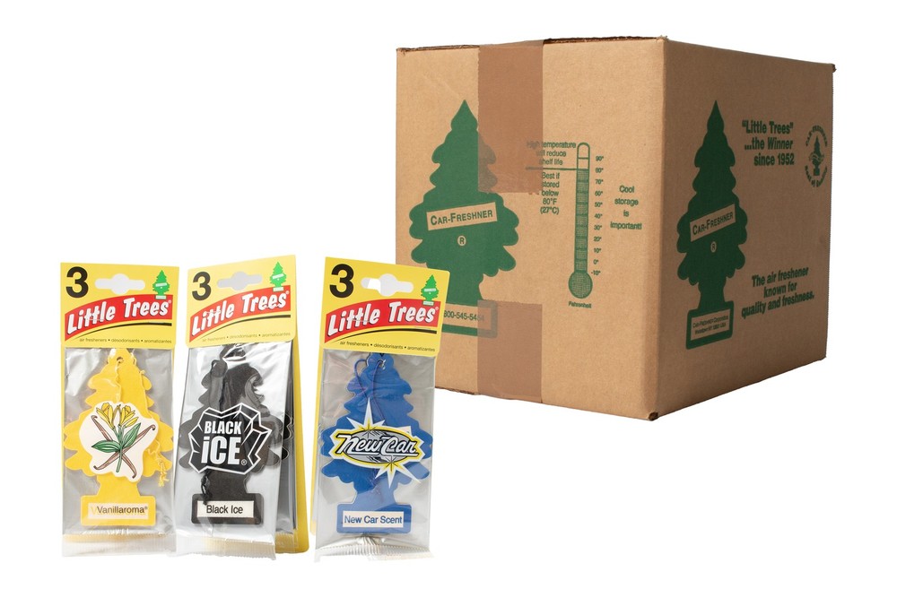 Little Trees 48-Pack Mixed Scent Hanging Paper Air Fresheners Z3S-32000-48BF