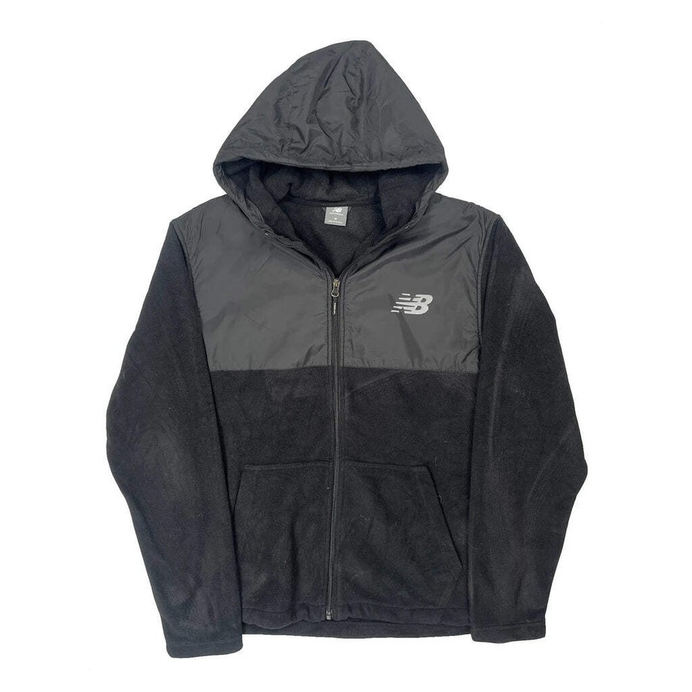 New Balance Fleece Jacket - Medium Black Polyester