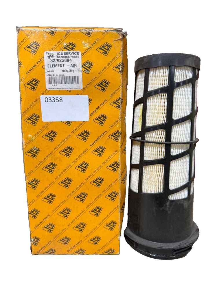 JCB OEM 32/925894 Air Filter New Old Stock NOS Genuine Part