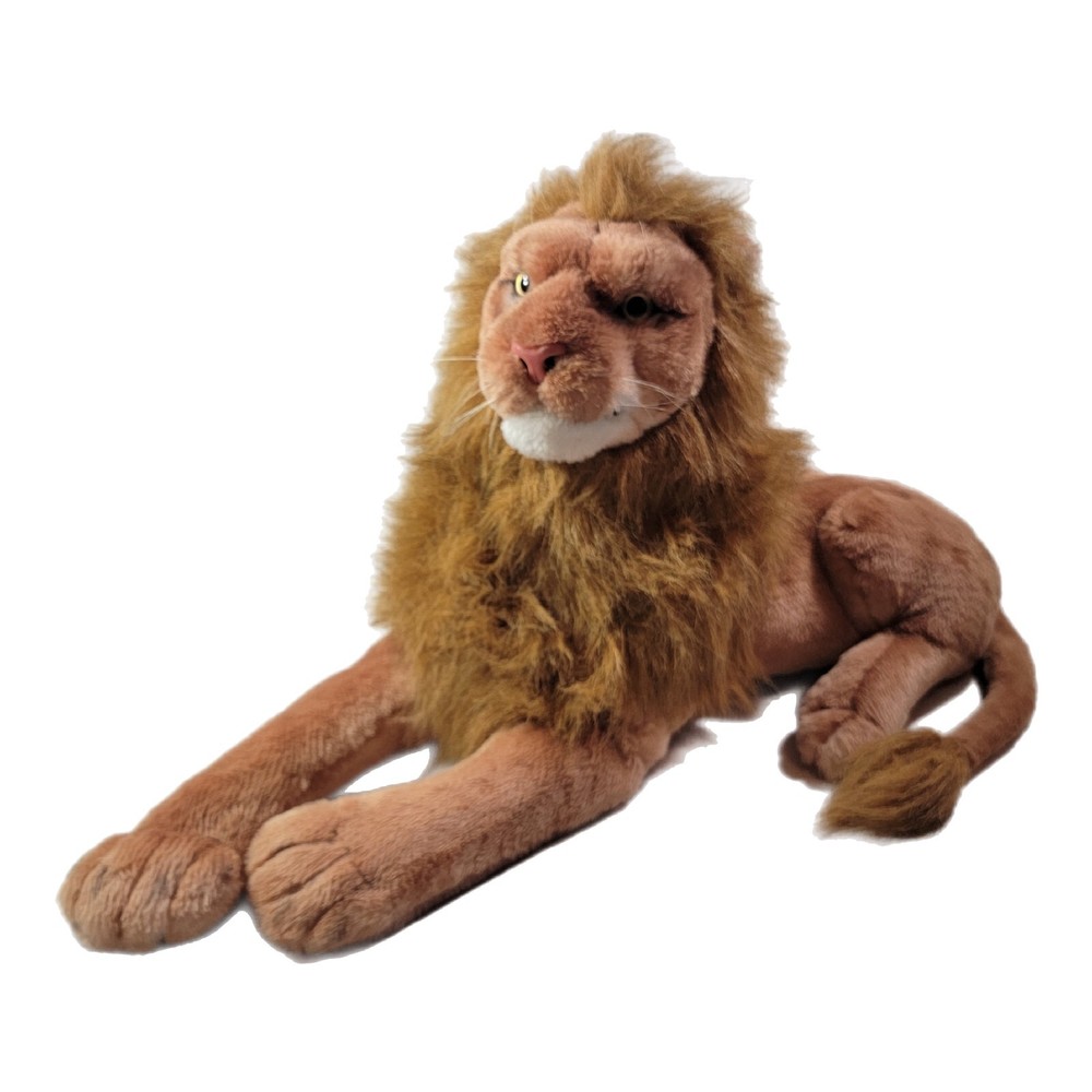 Best Made Toys Jumbo Large Vintage Plush Laying Lion Jungle Realistic 27