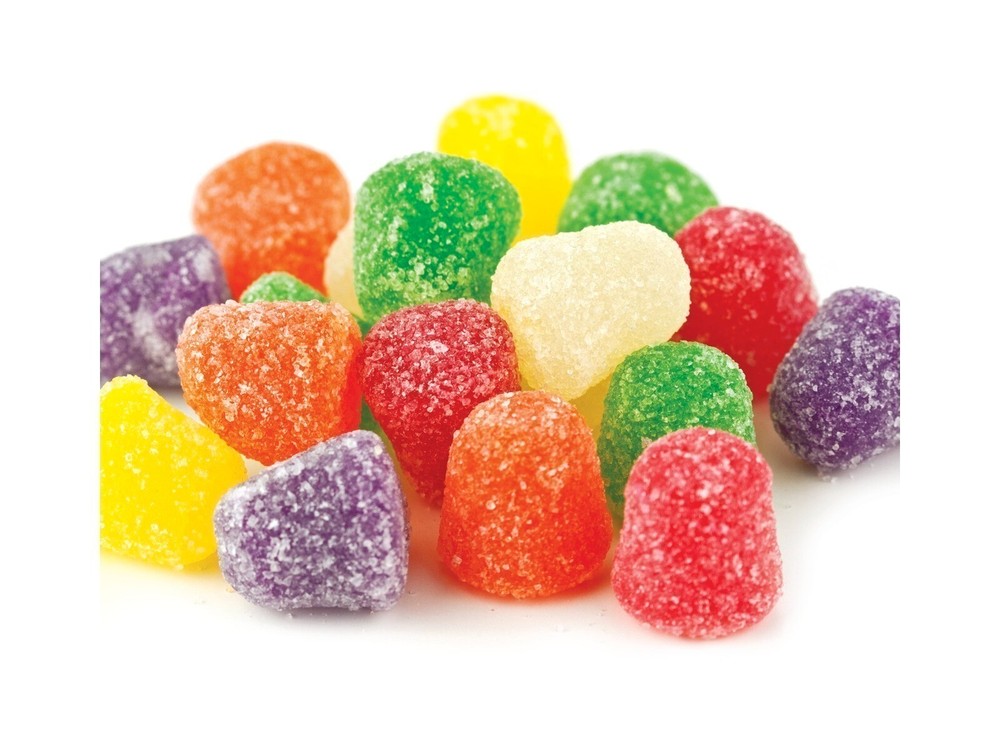 PA Candy 5 lb Assorted Flavor SPICE DROPS Chewy Jelly Candy Snack BULK Bag