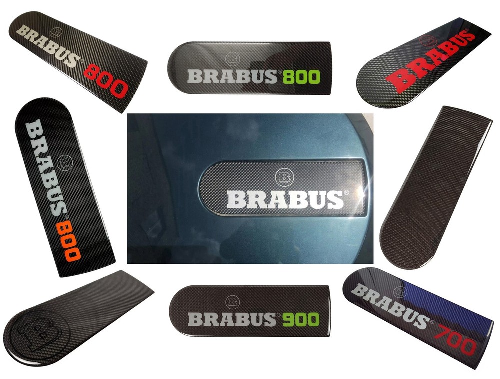 G Wagon Carbon Fiber Emblem Badge for Spare Tire Cover fits W463 W463A G-Class