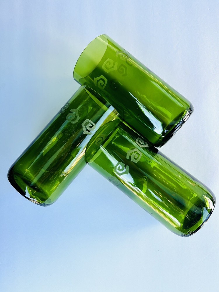 3-Piece Olive Green 9-Inch Tumbler Set